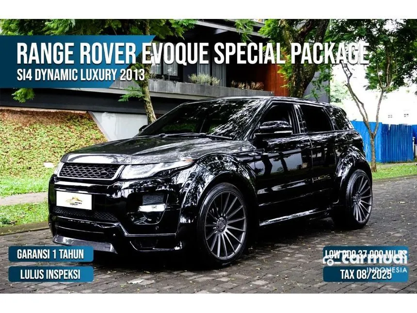 Jual Mobil Land Rover Range Rover Evoque 2013 Dynamic Luxury Si4 2.0 di DKI Jakarta Automatic SUV Hitam Rp 299.000.000