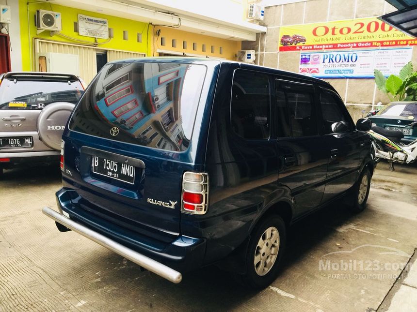 Jual Mobil Toyota Kijang 2002 SX 1.8 di DKI Jakarta Manual MPV Biru Rp