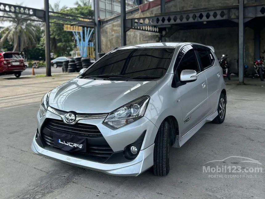 Jual Mobil Toyota Agya 2019 TRD 1.2 di DKI Jakarta Manual Hatchback Silver Rp 104.000.000