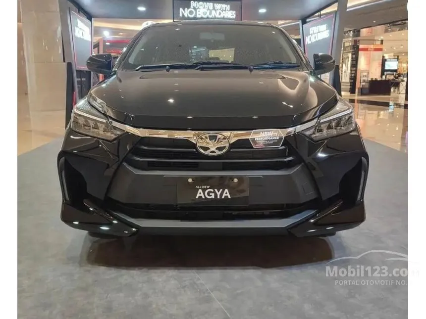 Jual Mobil Toyota Agya 2024 G 1.2 di Jawa Barat Automatic Hatchback Hitam Rp 157.000.000