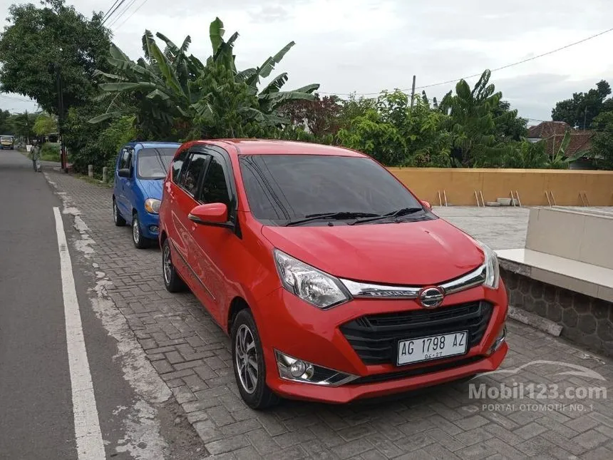 Jual Mobil Daihatsu Sigra 2017 R 1.2 di Jawa Timur Manual MPV Merah Rp 115.000.000