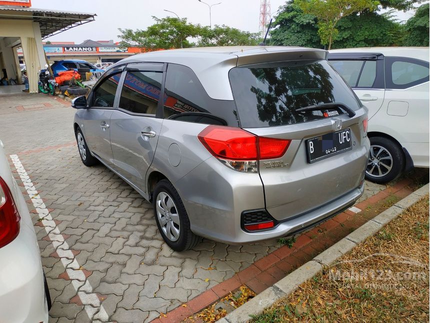 Jual Mobil Honda Mobilio 2017 S 1.5 di Banten Manual MPV Silver Rp 134