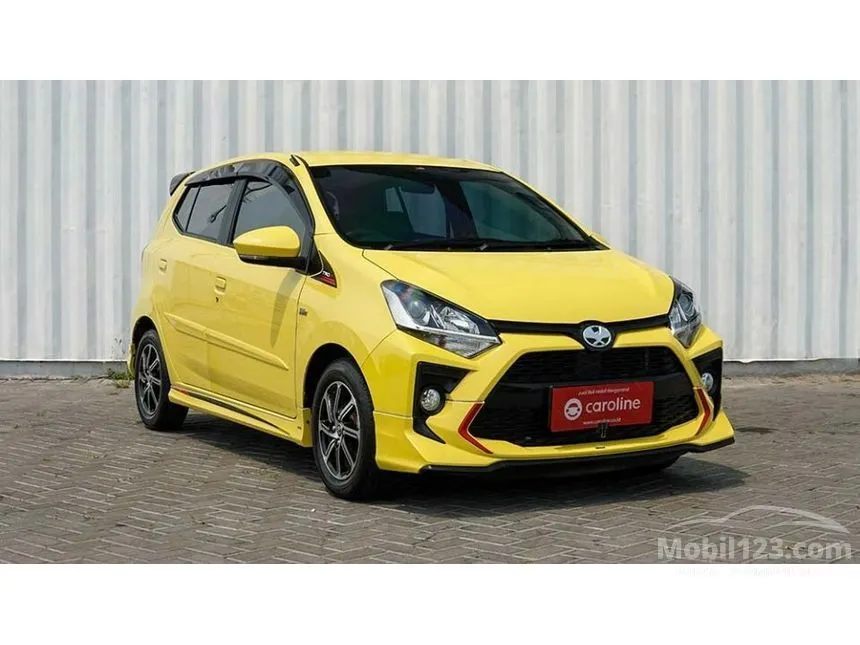 Jual Mobil Toyota Agya 2021 TRD 1.2 di Jawa Barat Automatic Hatchback Kuning Rp 146.000.000