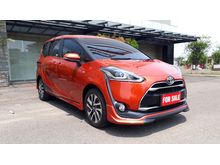 Toyota Sienta 1.5 Q AT 2016 Orange - a.n Perorangan - Terawat - Low KM - Kredit Mudah - MURAH