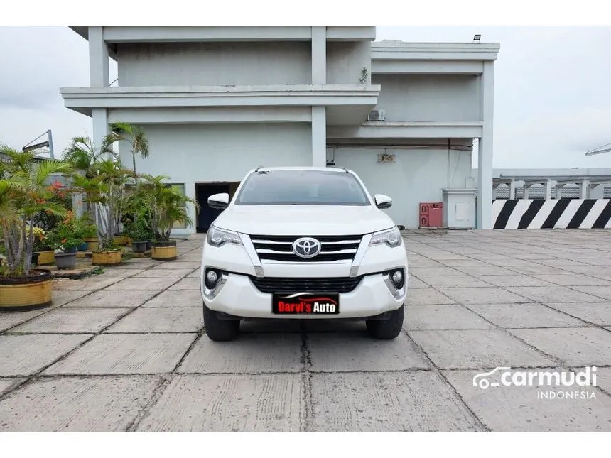 Jual Mobil Toyota Fortuner 2017 VRZ 2.4 di DKI Jakarta Automatic SUV Putih Rp 337.000.000
