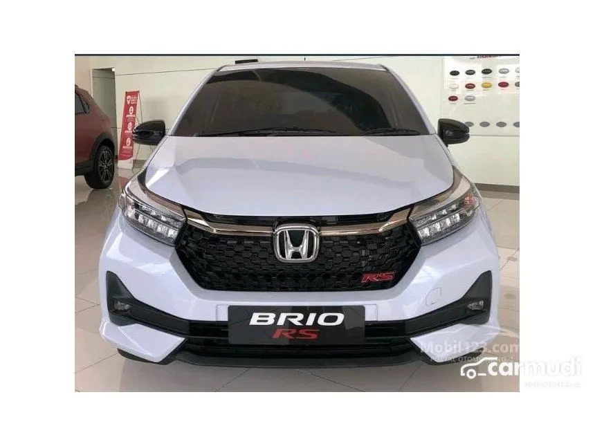 Jual Mobil Honda Brio 2023 RS 1.2 di Jawa Barat Automatic Hatchback Putih Rp 236.000.000