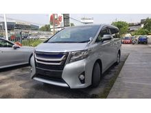 Toyota Alphard x package 8 seater 2015
