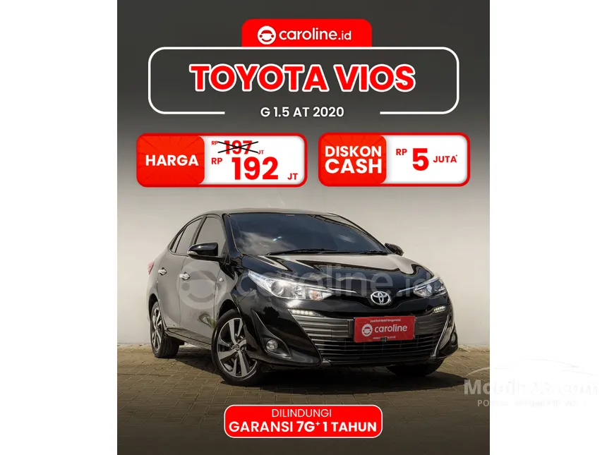 2020 Toyota Vios G Sedan