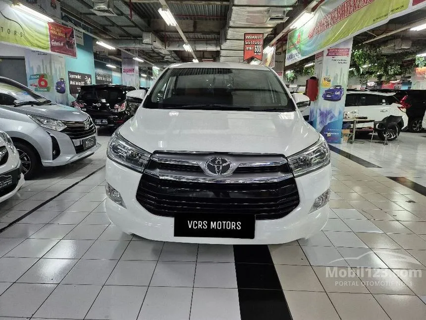 Jual Mobil Toyota Kijang Innova 2019 V 2.4 di Jawa Timur Manual MPV Putih Rp 358.000.000