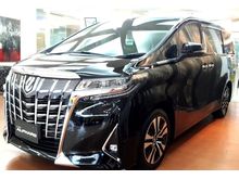 2019 Toyota Alphard 2.5 G Rp 195jt TDp Kredit atau Rp 1.090M Cash Warna Hitam dan Putih