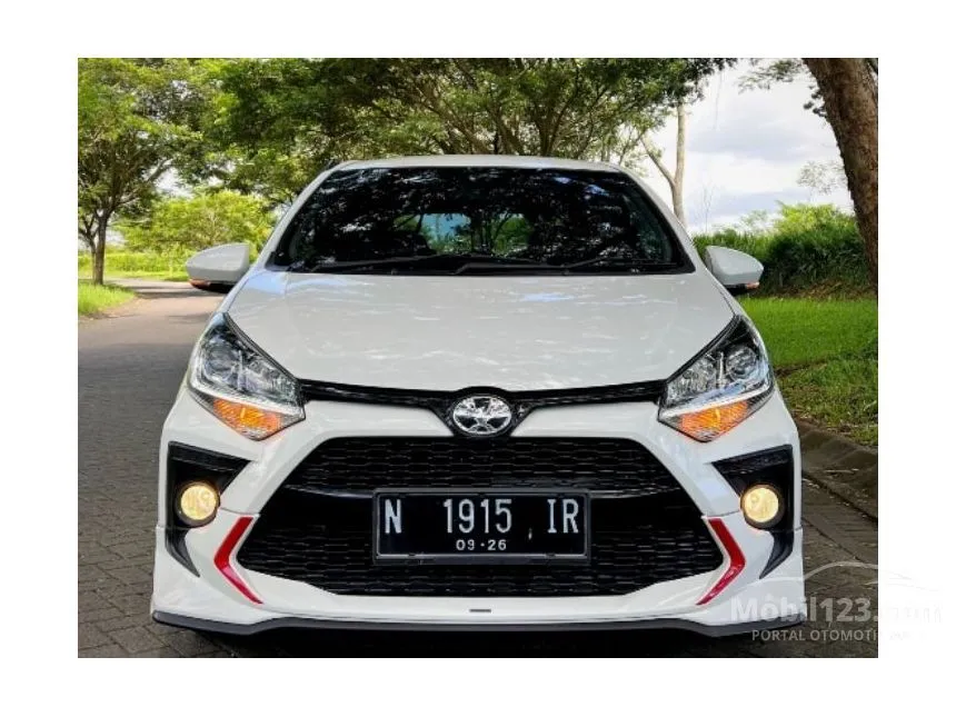 Jual Mobil Toyota Agya 2021 TRD 1.2 di Jawa Timur Automatic Hatchback Putih Rp 148.000.000