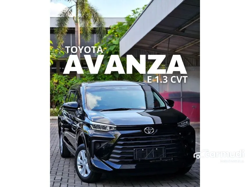 Jual Mobil Toyota Avanza 2024 E 1.3 di DKI Jakarta Automatic MPV Hitam Rp 229.500.000