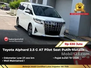 2019 Toyota Alphard 2.5 G MPV