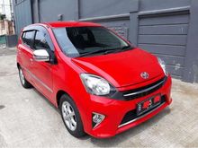 Toyota AGYA Merah - 2015 desember - Konsidi 99% Mulus