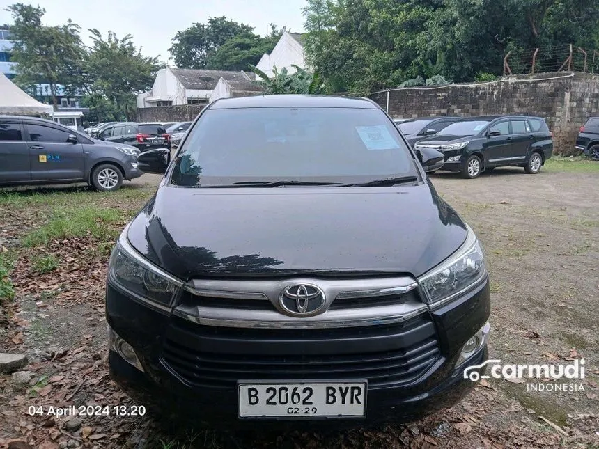 Jual Mobil Toyota Kijang Innova 2018 G 2.4 di Banten Automatic MPV Hitam Rp 302.000.000
