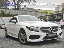 2016 Mercedes-Benz C200 2.0 Coupe AMG Sedan ** VIP OWNER... FULL SERVICE RECORD... UNDER WARRANTY... LOW MLG... ACCIDENT FREE... TIP-TOP CONDITION **