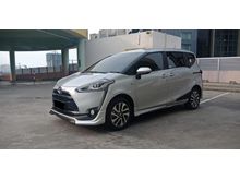 GANCIA MOTOR Toyota Sienta 1.5 Q 2016 Silver
