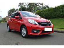 2018 Honda Brio 1.2 Satya E Hatchback AT Merah Tdp 15Jt