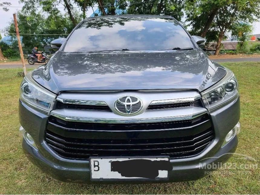 Jual Mobil Toyota Kijang Innova 2017 V 2.0 di DKI Jakarta Automatic MPV Abu