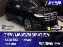 2024 Toyota Land Cruiser 3.3 300 VX-R SUV Black Hitam LC LC300 VXR