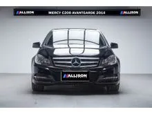 2014 Mercedes-Benz C200 1.8 Avantgarde CGI Sedan AT Hitam Dp 1 Jt No Pol Ganjil