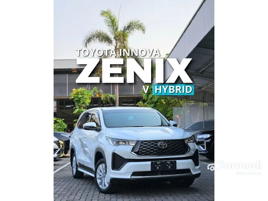 Jual Mobil Toyota Kijang Innova Zenix 2024 V HV 2.0 di Banten Automatic Wagon Putih Rp 407.400.000