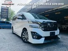 Toyota Vellfire 3.5 FULL SPEC 2018,CRYSTAL WHITE IN COLOUR,2 POWER DOORS, FULL LEATHER SEAT,POWER BOOT, ONE OF VIP OWNER