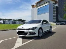 TERMURAH!! SIAP PAKAI, TERIMA NAMA PEMBELI. TANGAN PERTAMA 2013 Volkswagen Scirocco 1.4 TSI Hatchback