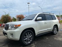 TOYOTA LAND CRUISER 4.5 DIESEL UK 2013 WHITE