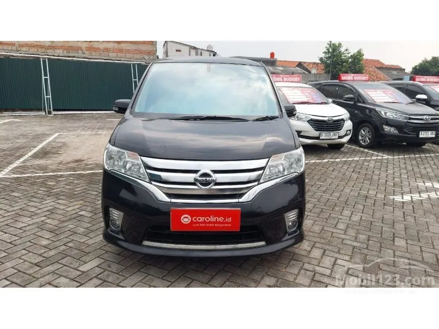 Jual Mobil Nissan Serena 2014 Highway Star 2.0 di Jawa Barat Automatic MPV Hitam Rp 138.000.000