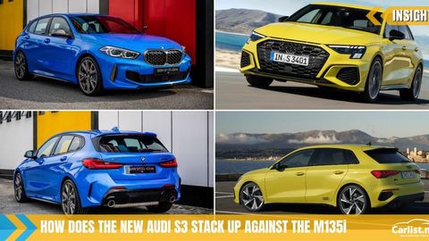 How Does the New Audi S3 Stack Up Against The BMW M135i