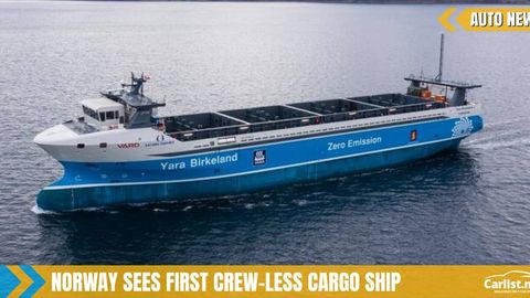 Fully Electric And Fully Autonomous, This Cargo Ship Is Ready To Sail
