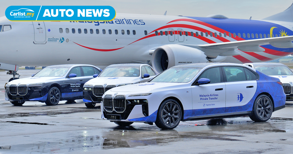 Malaysia Airlines adds BMW i7 fleet for private terminal transfer service