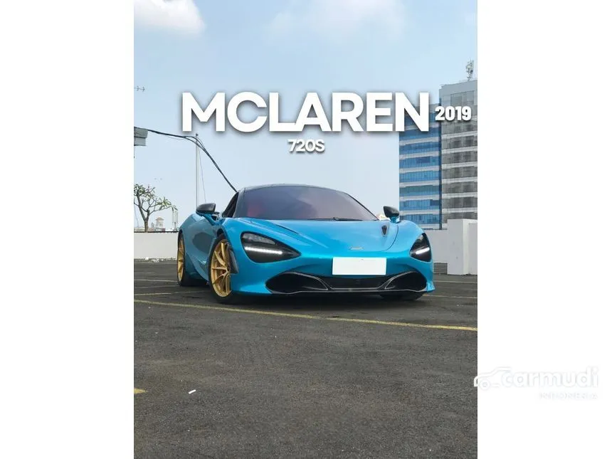 Jual Mobil McLaren 720S 2019 4.0 di DKI Jakarta Automatic Coupe Biru Rp 7.750.000.000