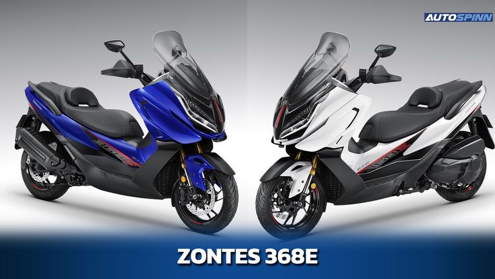 เปิดตัว ZONTES 368E ยกระดับรถสกู๊ตเตอร์ Sport Luxury 
