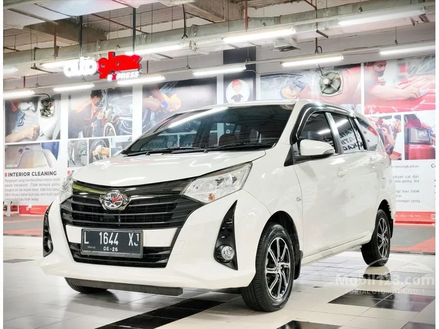 Jual Mobil Toyota Calya 2021 G 1.2 di Jawa Timur Automatic MPV Putih Rp 139.000.000