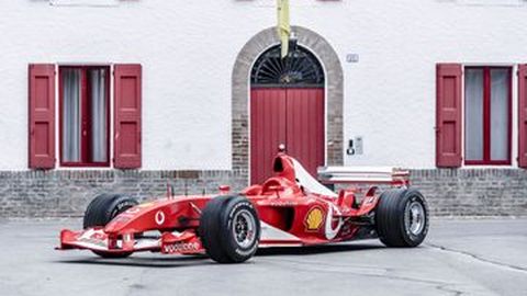 Edan, Mobil Balap F1 Michael Schumacher Musim 2003 Terjual Rp227 Miliar!