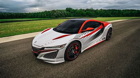 The Honda NSX Is The Official Pace Car Of The 2015 Pikes Peak Hill Climb