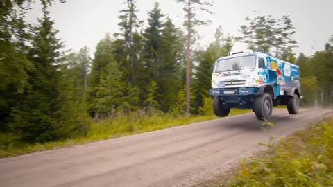 Can A Dakar Rally Truck Keep Up With A WRC Rally Car?