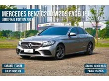 2021 Mercedes-Benz C200 2.0 AMG Final Edition Sedan (Good Deals DP Minim)