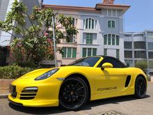 2012 Porsche Boxster 2.7 981 Convertible Reg.2013 Yellow On Black Km10rb Cabrio Soft Top Full Option TDP.325JT