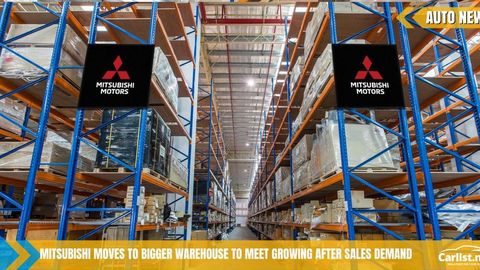 With the XPander Coming, Mitsubishi Moves to New Parts Warehouse to Meet After Sales Demands