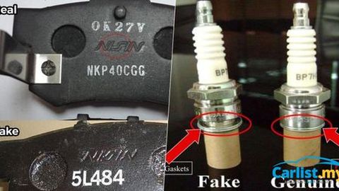 Ways to tell original vs. fake car parts – from prices, labels, to physical appearance