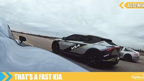 All-Electric Kia EV6 GT Beats A Bunch Of Supercars