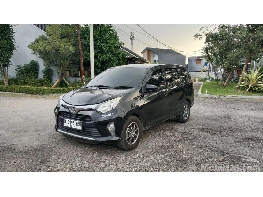 Jual Mobil Toyota Calya 2018 G 1.2 di Jawa Barat Automatic MPV Hitam Rp 115.000.000