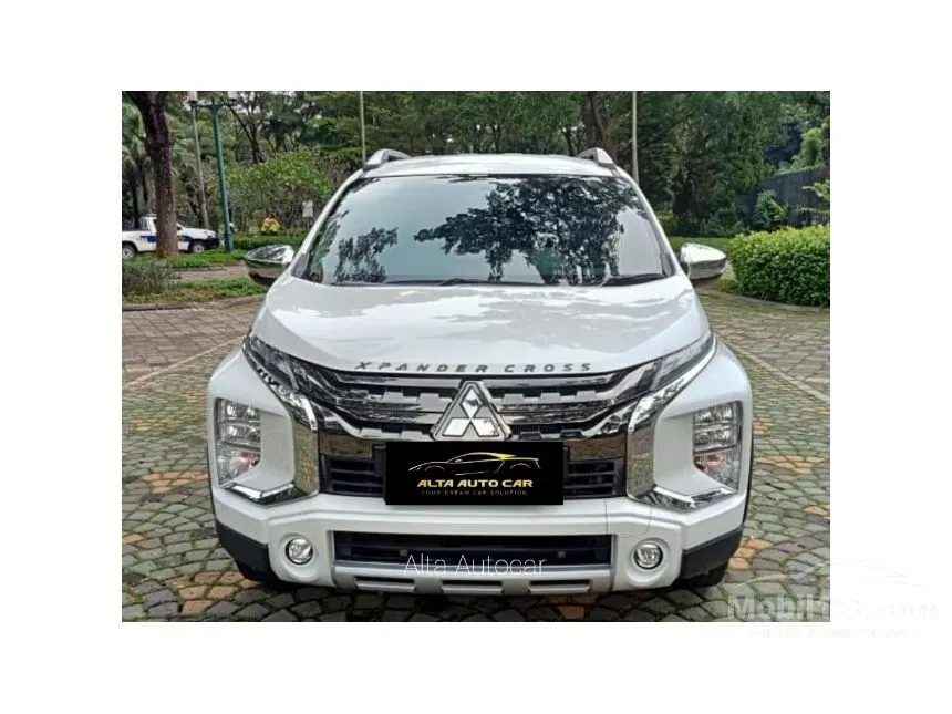Jual Mobil Mitsubishi Xpander 2020 CROSS 1.5 di Banten Automatic Wagon Putih Rp 240.000.000