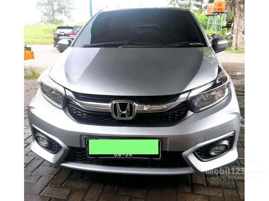 Jual Mobil Honda Brio 2021 E Satya 1.2 di Banten Manual Hatchback Silver Rp 139.000.000