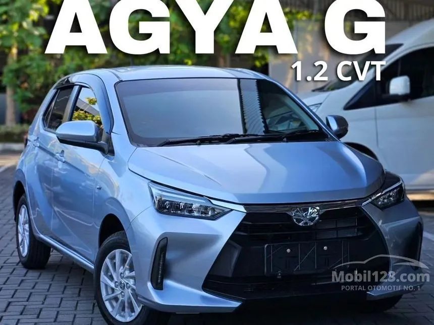 Jual Mobil Toyota Agya 2024 G 1.2 di Jawa Barat Automatic Hatchback Abu