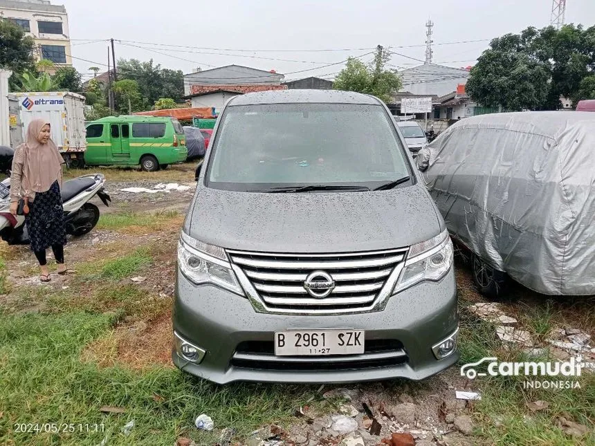 Jual Mobil Nissan Serena 2017 Highway Star 2.0 di DKI Jakarta Automatic MPV Abu