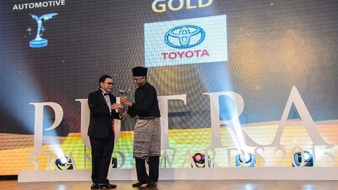 Toyota Makes It Four In A Row With Another Gold At The Putra Brand Awards